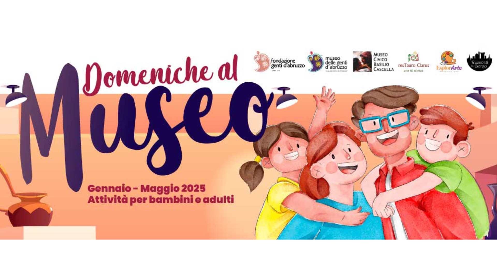 Domenica al Museo: un ricco programma fino a maggio