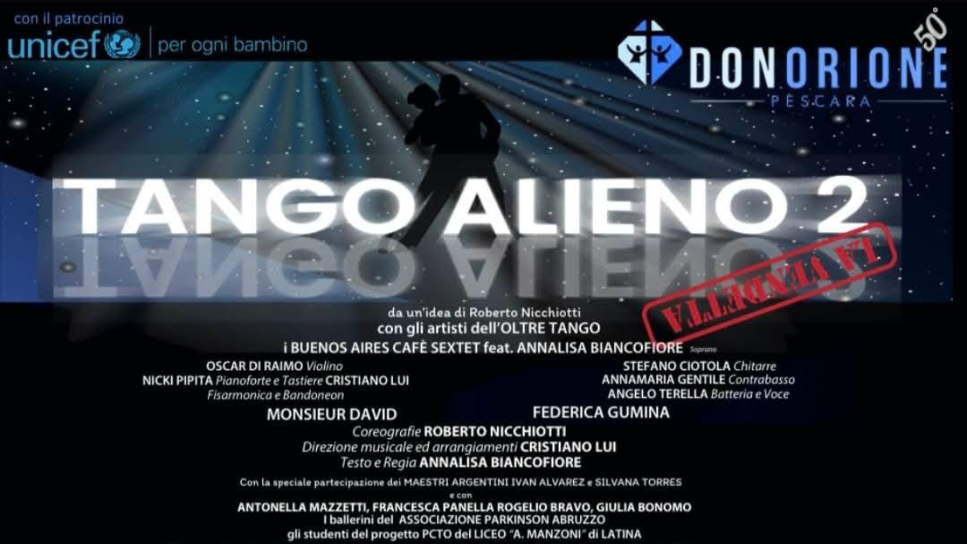 L' Arte inclusiva dell' Oltretango in scena a Pescara