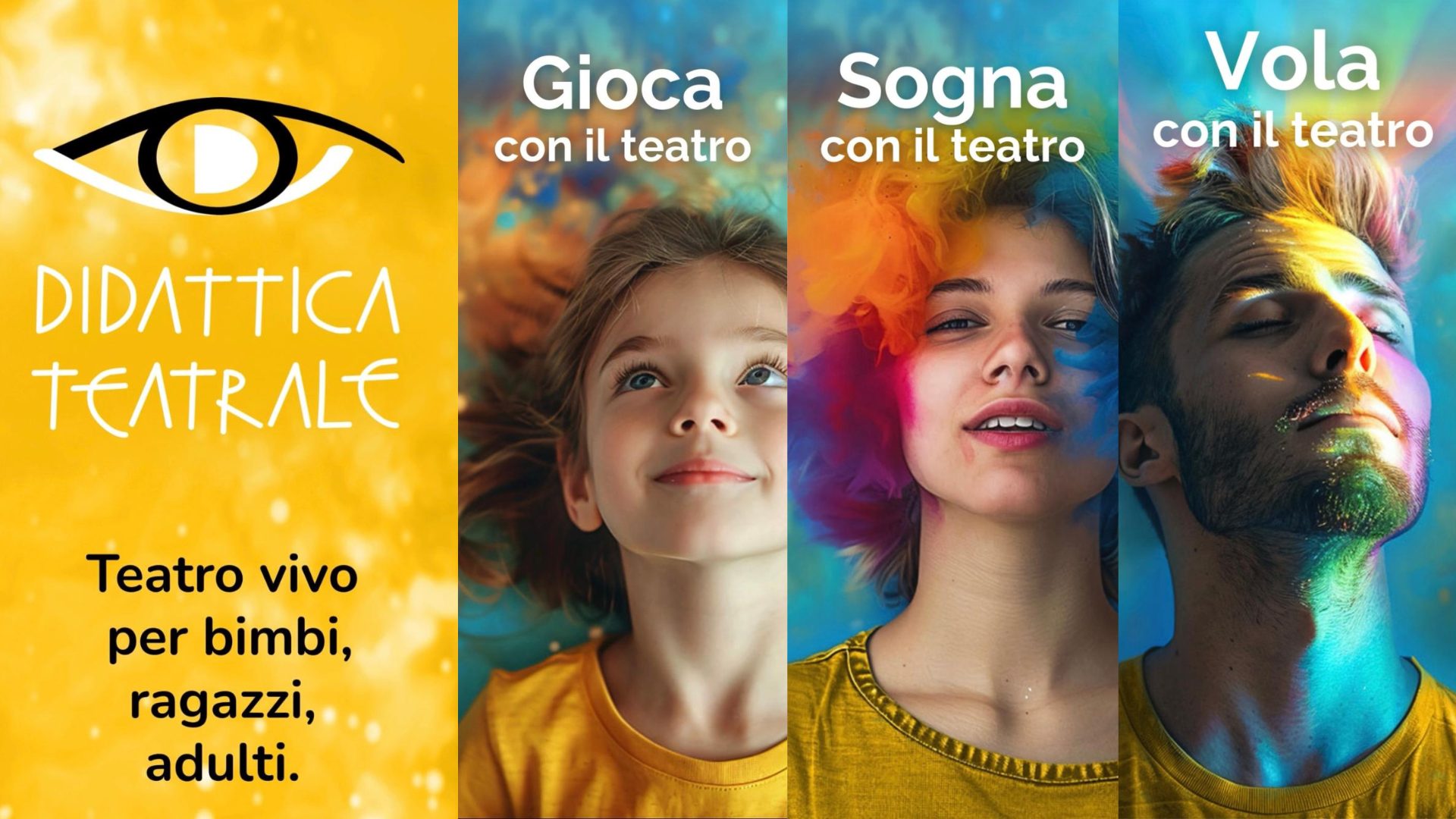 Gioca, Sogna, Vola: corsi di teatro con Didattica Teatrale