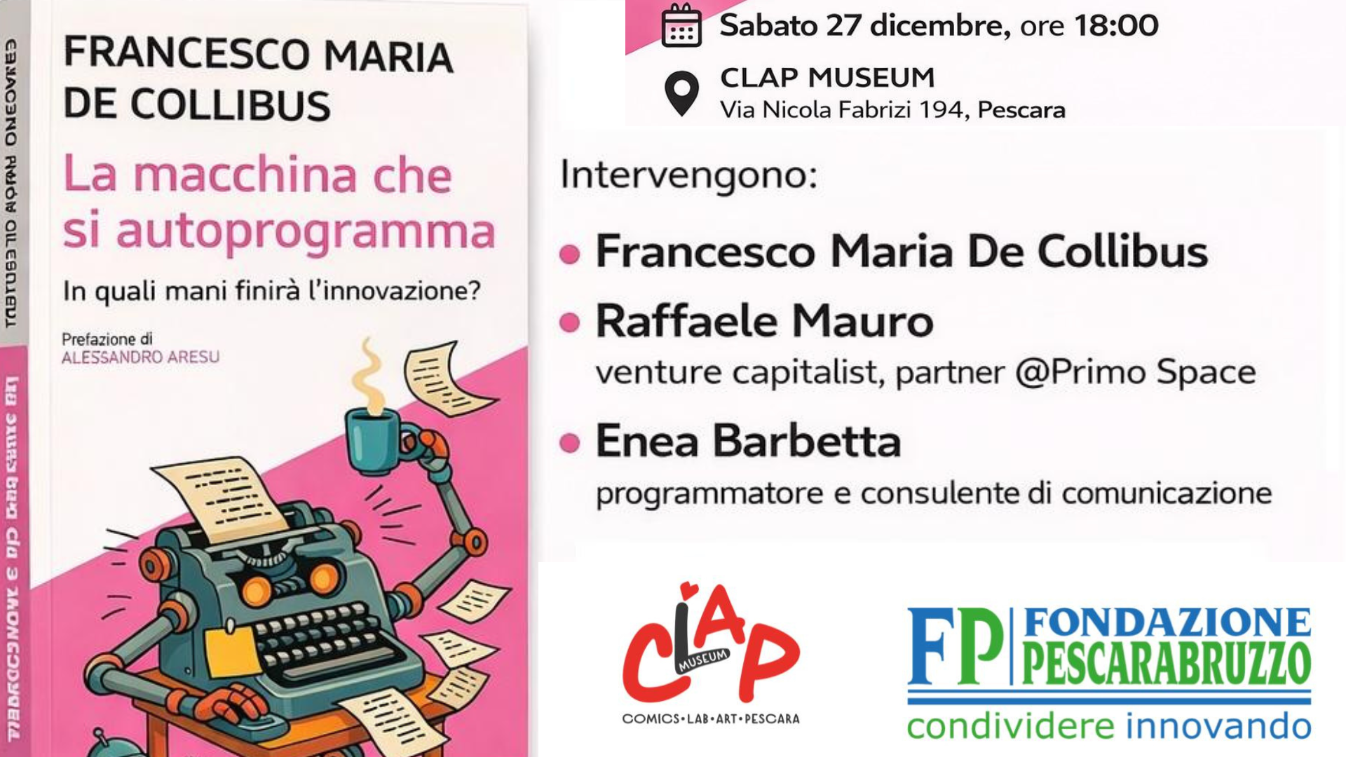 CLAP Museum : incontro sull'IA e il futuro dell' innovazione