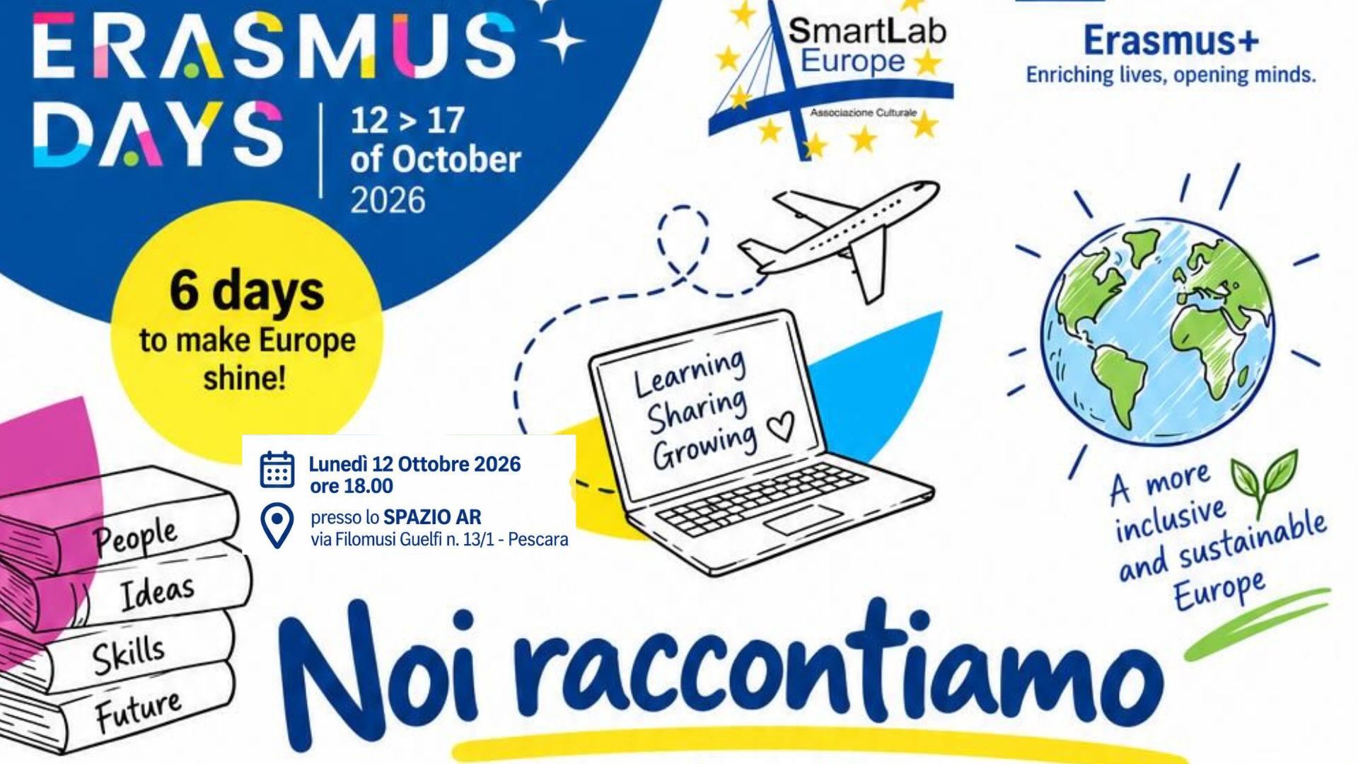 Erasmus Days 2026: a Pescara si racconta l’Europa che forma
