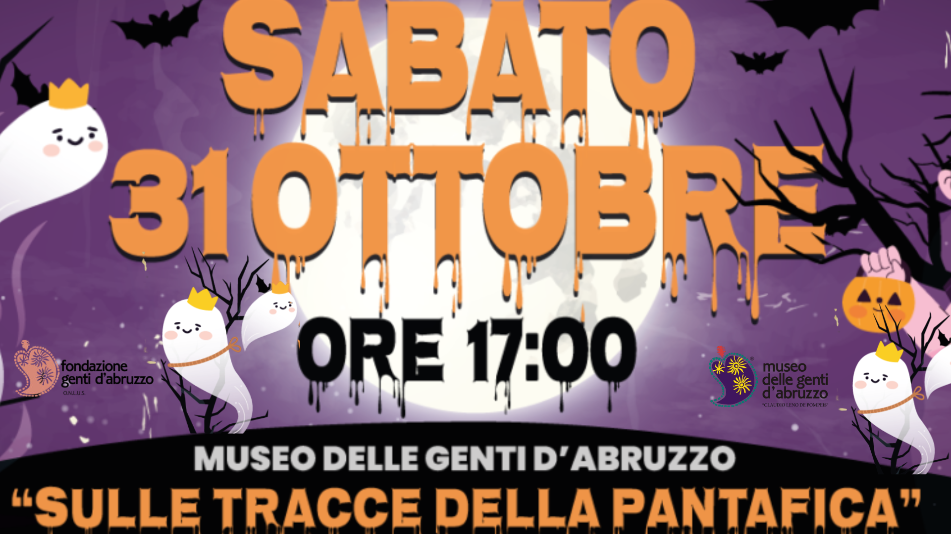 Halloween a Pescara, i bambini sulle tracce della misteriosa Pantafica